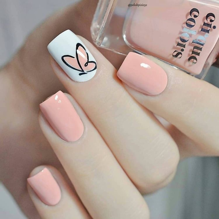 Tender Short Nails - Decorated Nail Designs