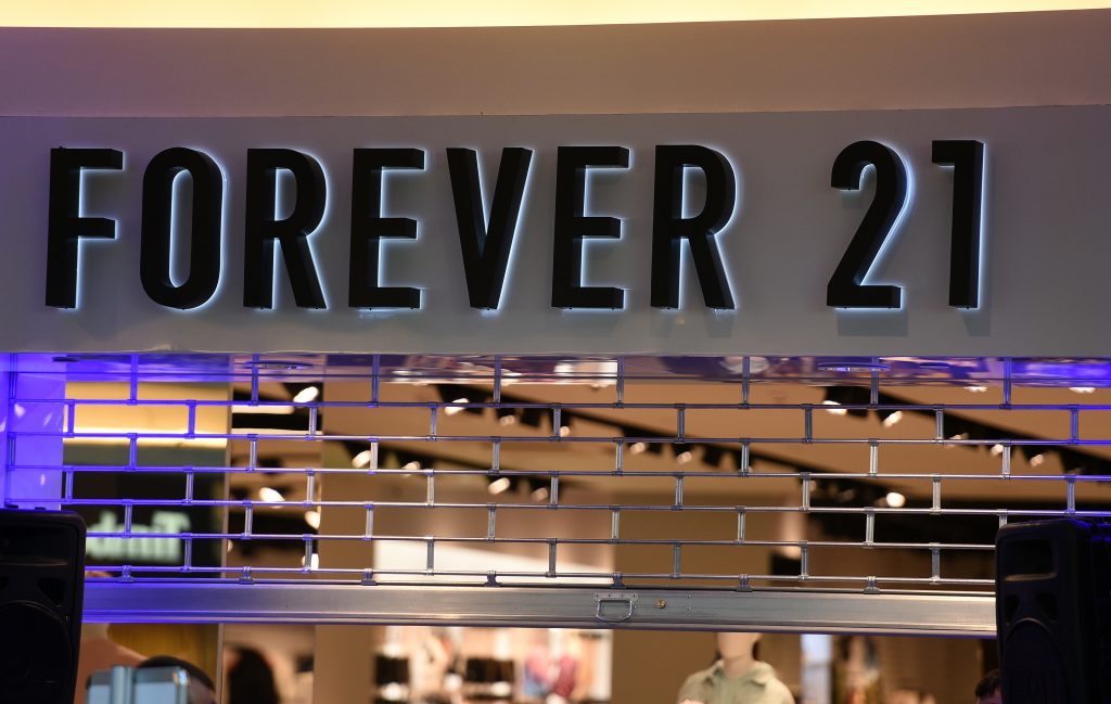 Forever 21 Se declara en Banca Rota