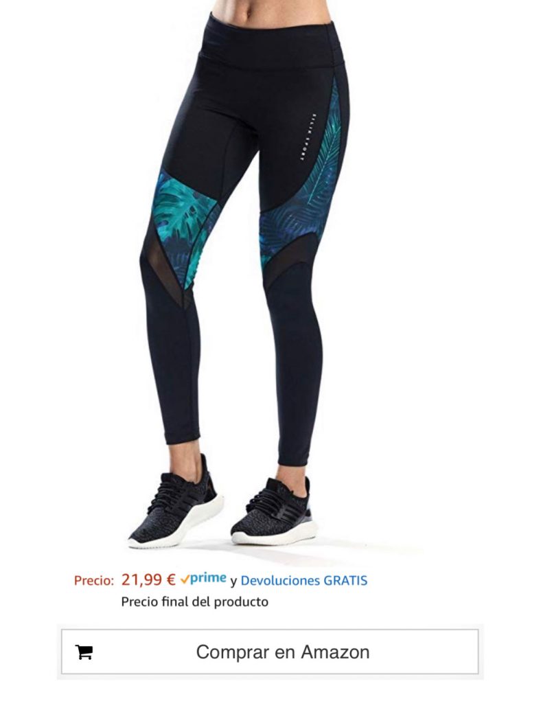 SILIK Pantalons Deportivos de Empalme con Bolsillo de Cintura Alta Pantalones de Yoga de Tela de Malla Elásticos para Mujer