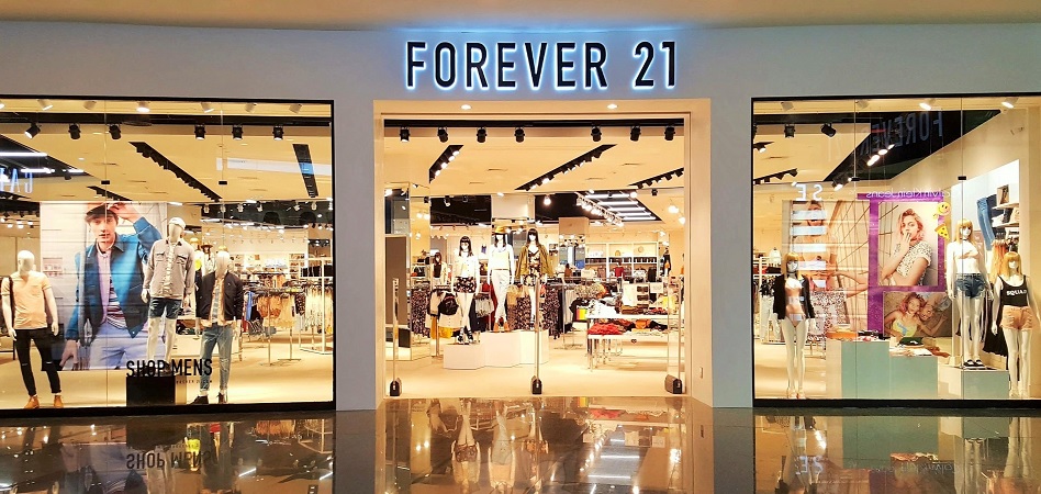 Forever 21 Se declara en Banca Rota