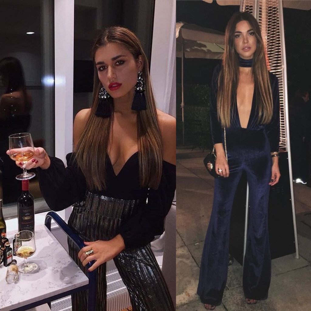 jumpsuit bota ancha - vestidos nochevieja 2019 2020 - outfits noche vieja - vestidos fin de año