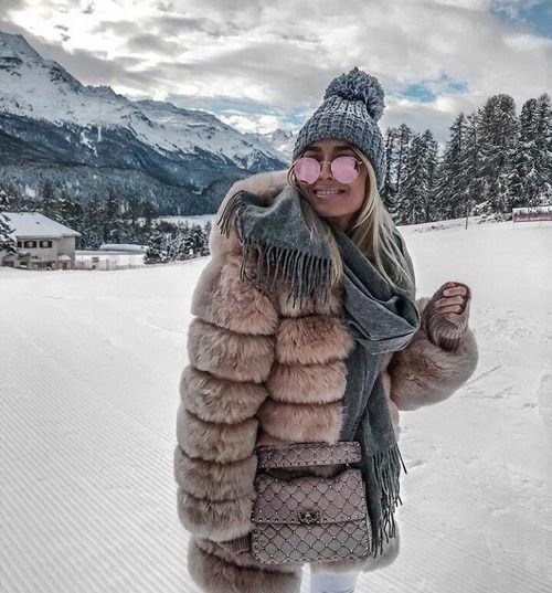 como vestir en la nieve- outfit invierno 2020
