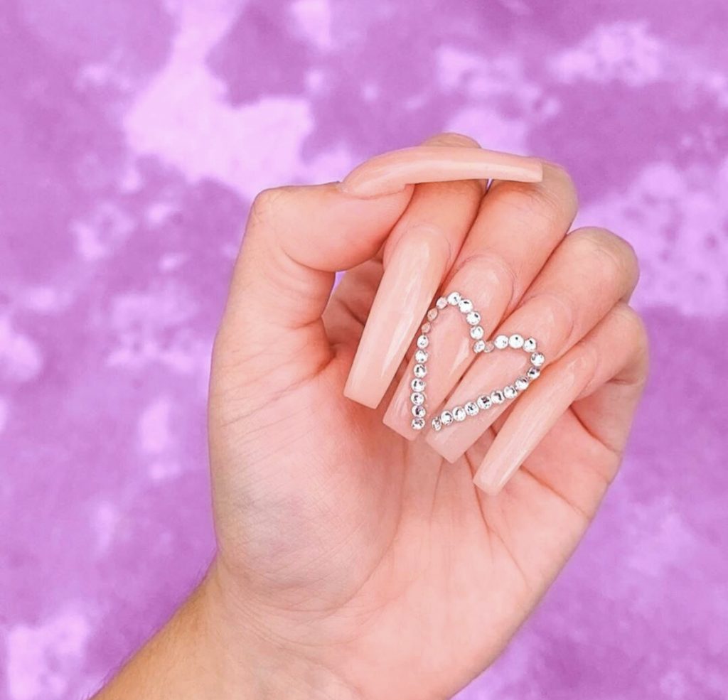 the most trendy nail design - Valentine's Day Nail Designs