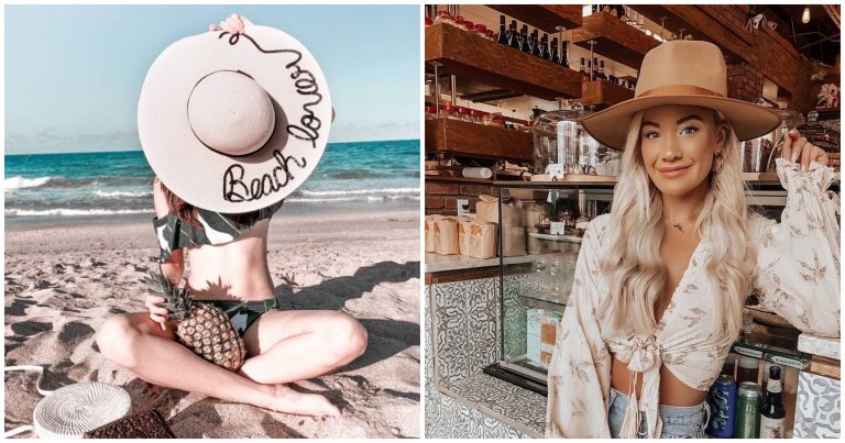 22 tendencias de sombrero para playa