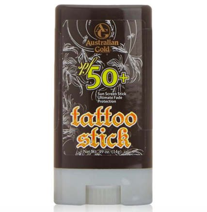 Australian Gold Tattoo Stick SPF50+ Protector Solar de Tatuajes